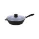 SQ Professional Seramiq Nea Die-Cast Saute Pan Black 24Cm (1768)