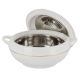 Ambient Casserole Insulated Food Warmer Round Thermal Hot Pot White 6Ltrs (1149)