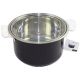 SQ Professional Stainless Steel Gems Range Onyx Stock Pot 22cm (5781)