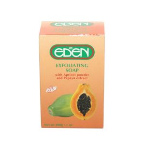 EDEN EXFOLIATING  APRICOT & PAPAYA SOAP 200G
