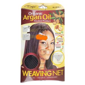 Magic Organic Argan Oil Treated Weaving Net (3014BLA)