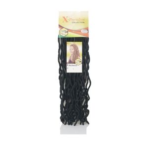 X-Pression Wavy Faux Locs Col 1